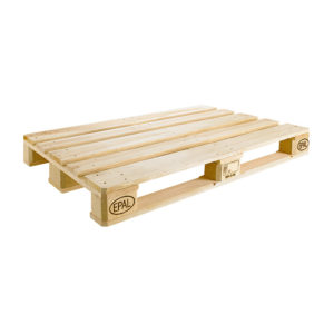 Дървен палет Европалет 80х120см. Нов - Pallet-supply.com
